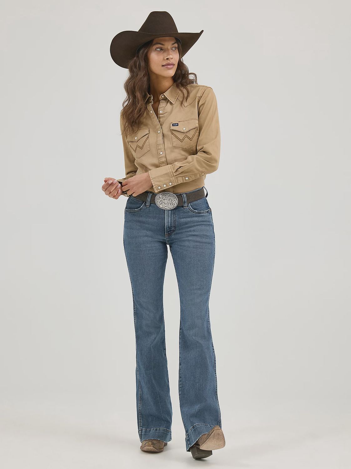 Women&#39;s Wrangler® Retro® Premium Trouser Jean - High Rise