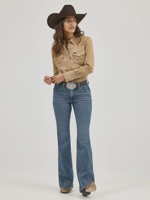 Women&#39;s Wrangler® Retro® Premium Trouser Jean - High Rise