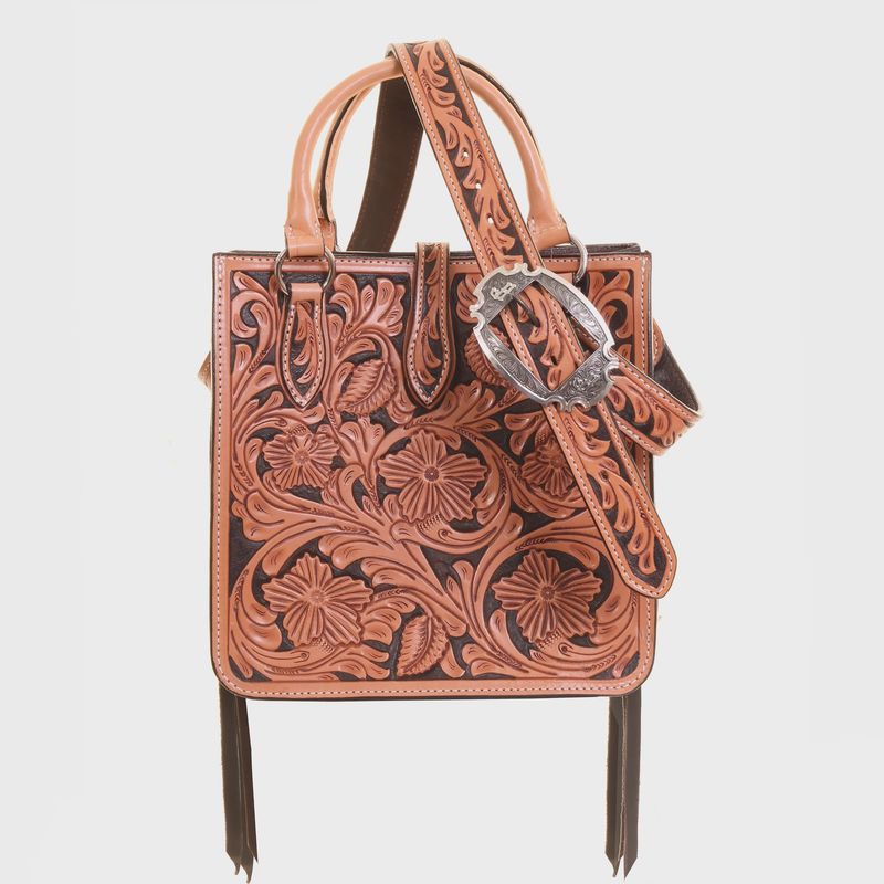 Sheridan Daisy Square Tote - Double J Saddlery