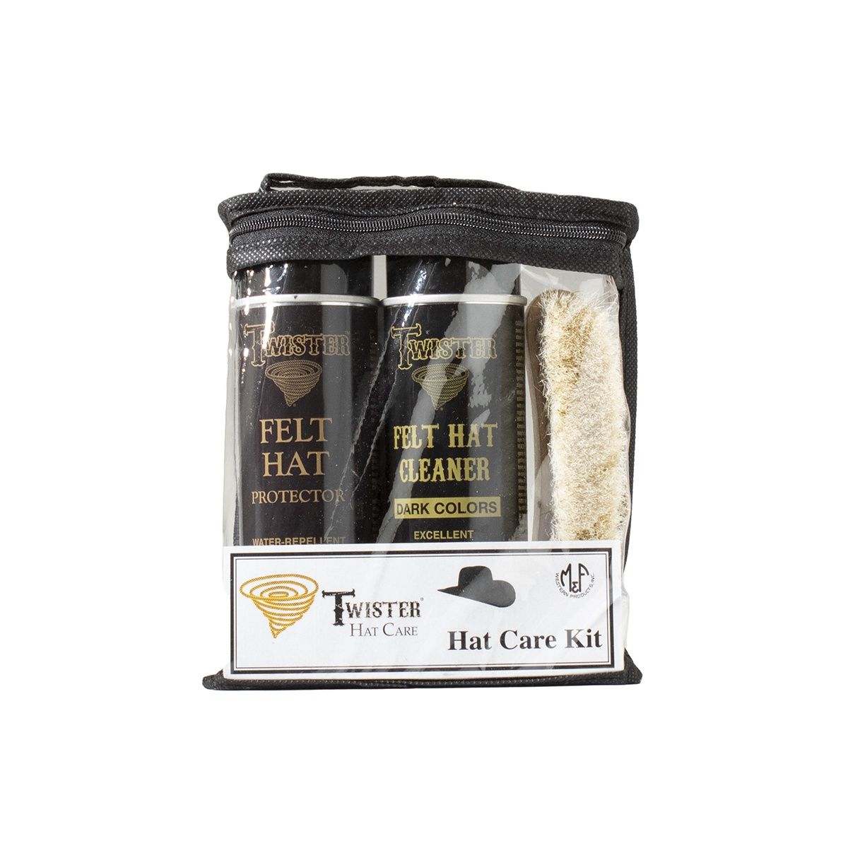 Felt Hat Care Kit - Dark Colors - Twister