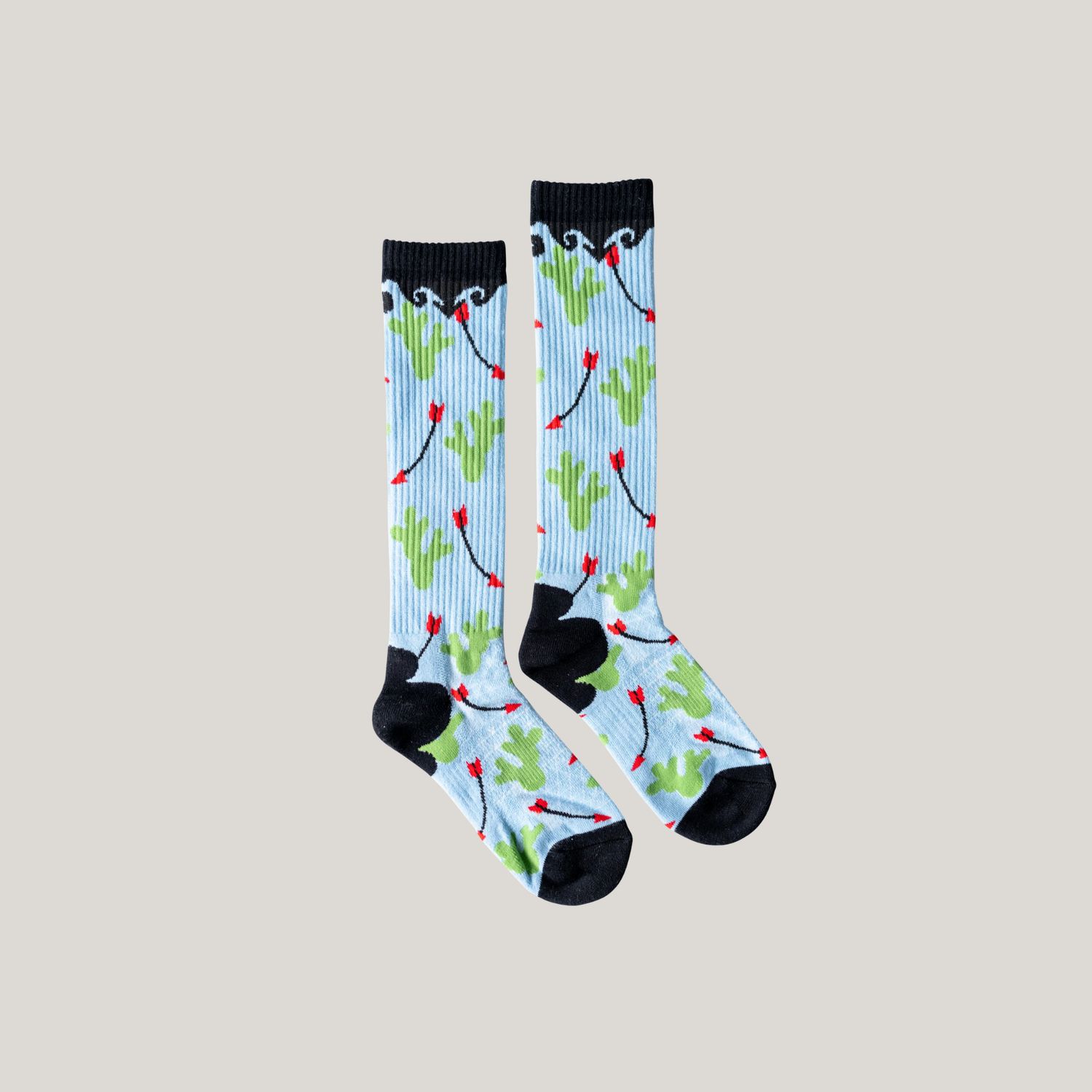 Cowboy Compass Performance Boot Socks - Lucky Chuck