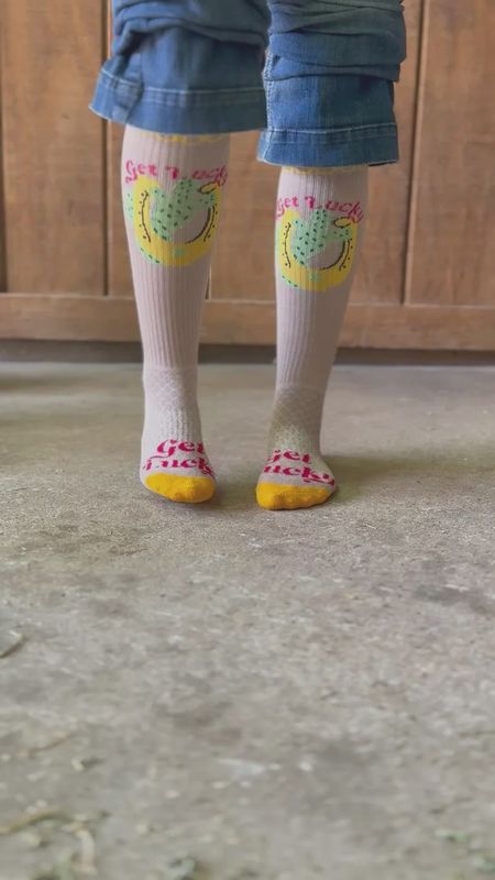 Get Lucky Tan Performance Boot Socks - Lucky Chuck