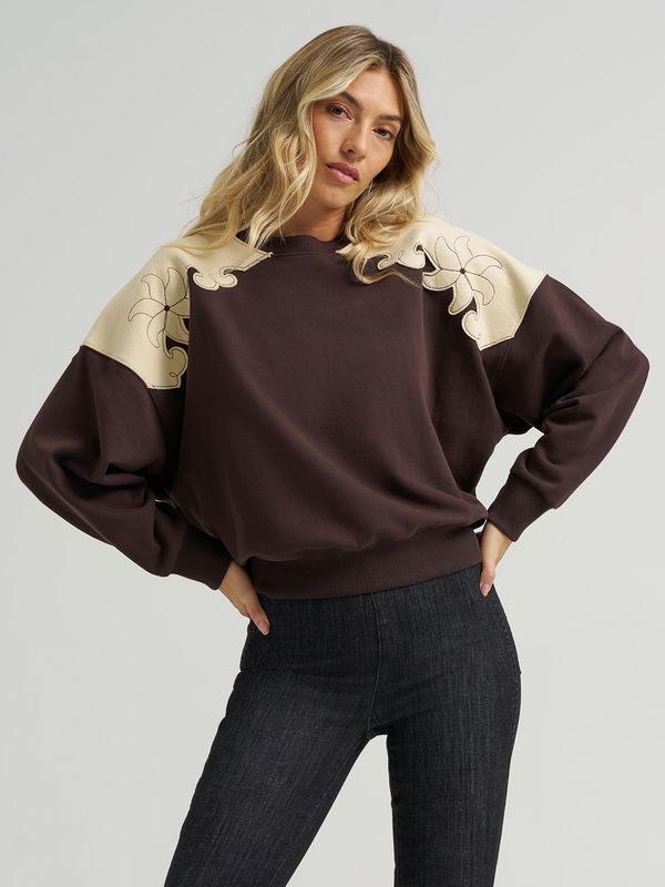 Wrangler x Lainey Wilson French Terry Crew Pullover