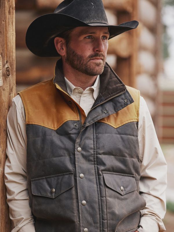 Schaefer Outfitter Men's Rangewax Puffer Vest