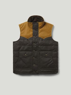 Schaefer Outfitter Men&#39;s Rangewax Puffer Vest