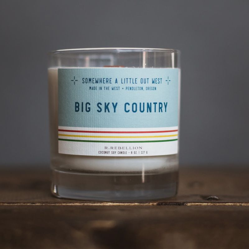 Big Sky Country Candle - 8 oz. - R. Rebellion