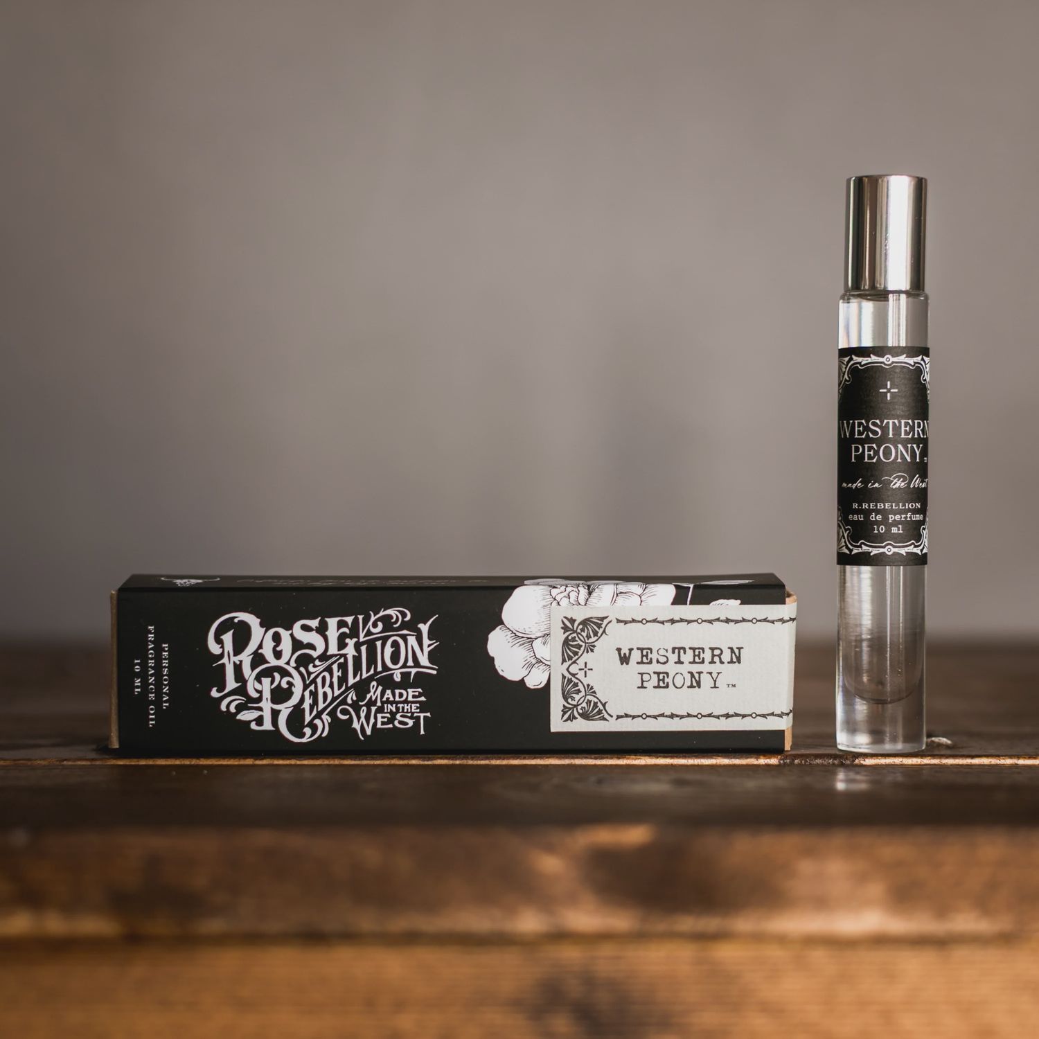 Western Peony Roll On Perfume Oil - 10 ml - R. Rebellion