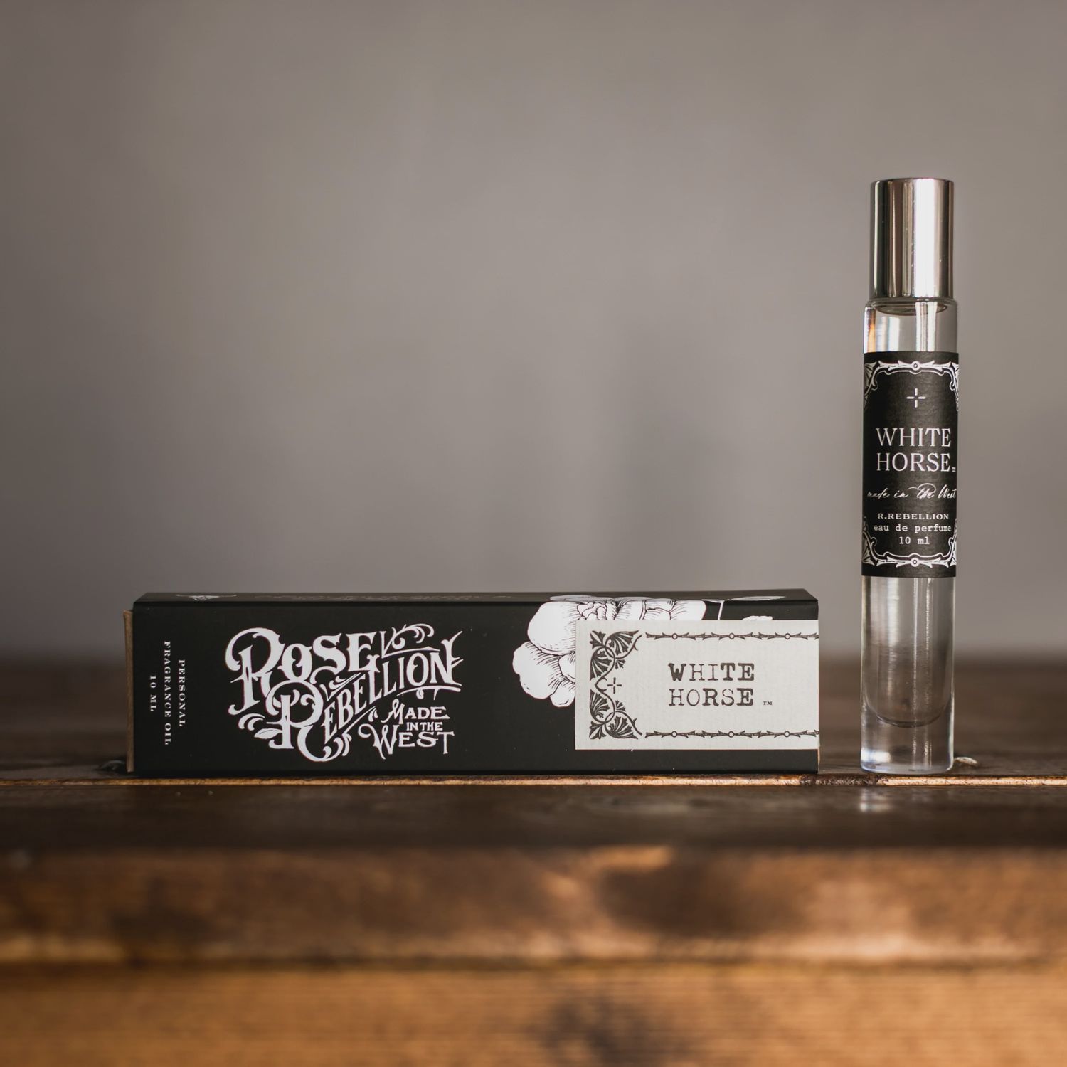 White Horse Roll On Perfume Cologne Oil - 10 ml - R. Rebellion