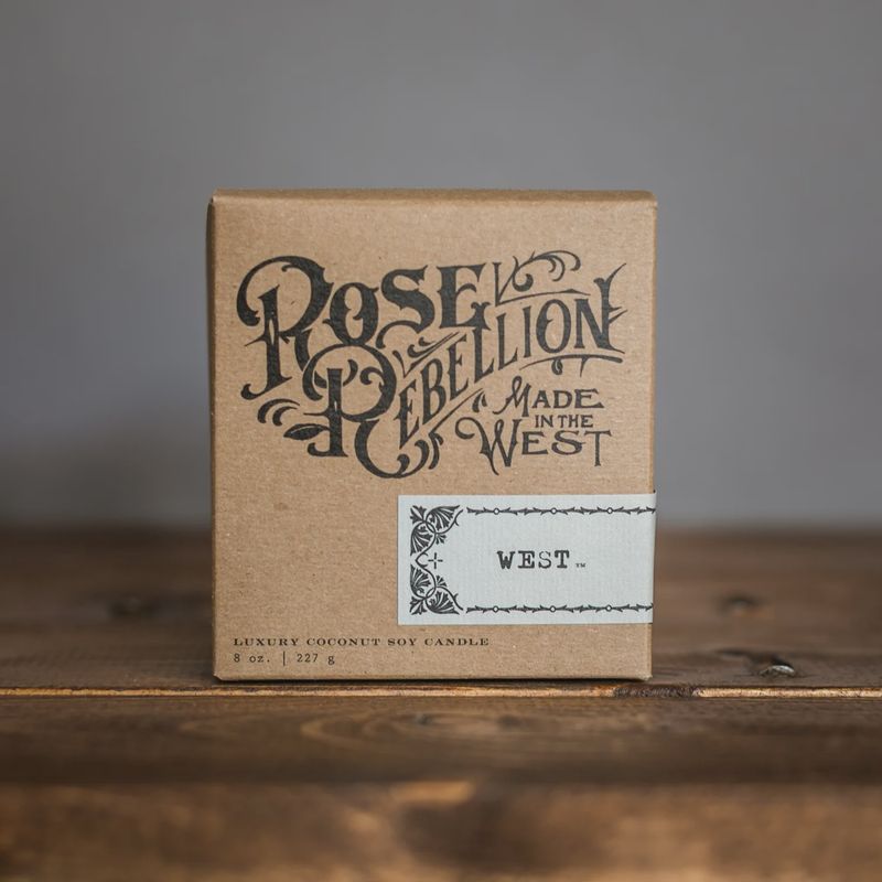 West Candle 8 oz. - R. Rebellion