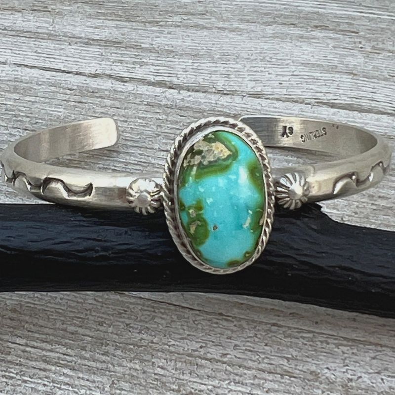 Sam Yellowhair Handmade Sonoran Gold Bracelet