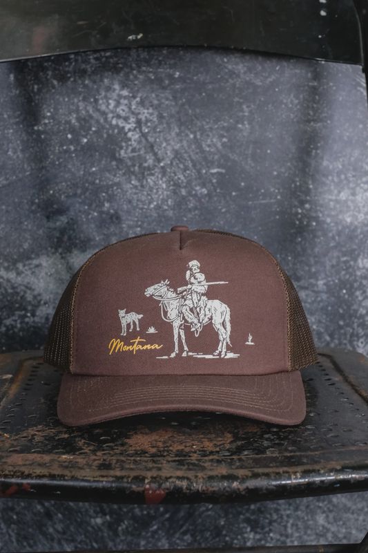 Pioneer Trucker Hat - Tobacco - Arden Collective