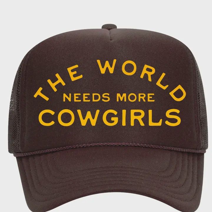 Cowgirl Trucker Cap