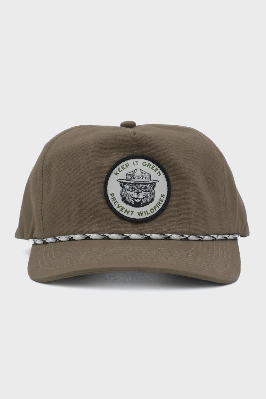 Keep It Green Smokey Bear Cap - Green - Arden Collective