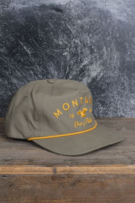Montana Miner Cap - Olive - Arden Collective
