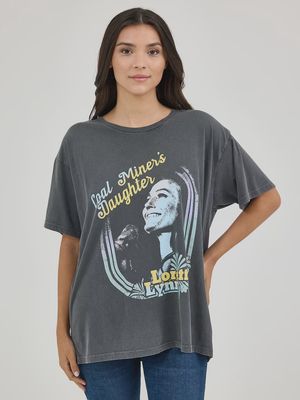 Loretta Lynn Oversized Band Tee - Women&#39;s - Wrangler