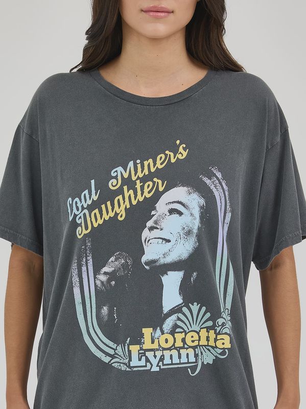 Loretta Lynn Oversized Band Tee - Women's - Wrangler