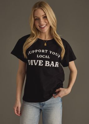 Support Your Local Dive Bar Tee - Women&#39;s - Panache Apparel