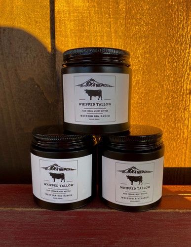 Whipped Tallow Face Cream &amp; Body Butter - Small - Western Rim Ranch