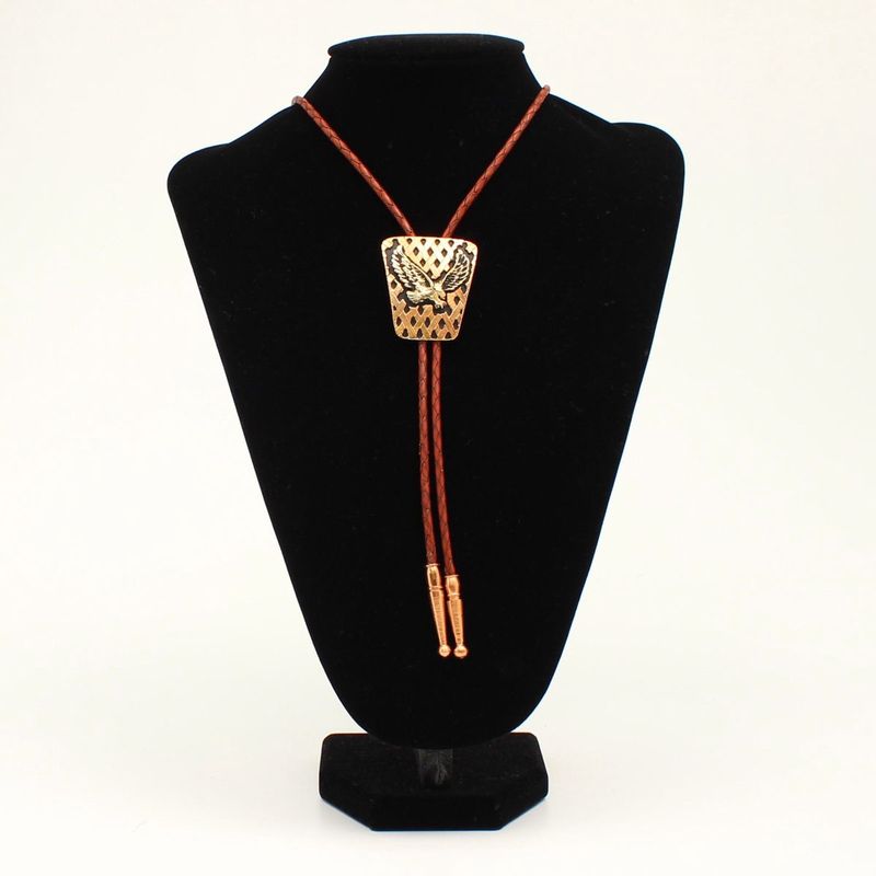 Flying Eagle Bolo Tie - Crumrine