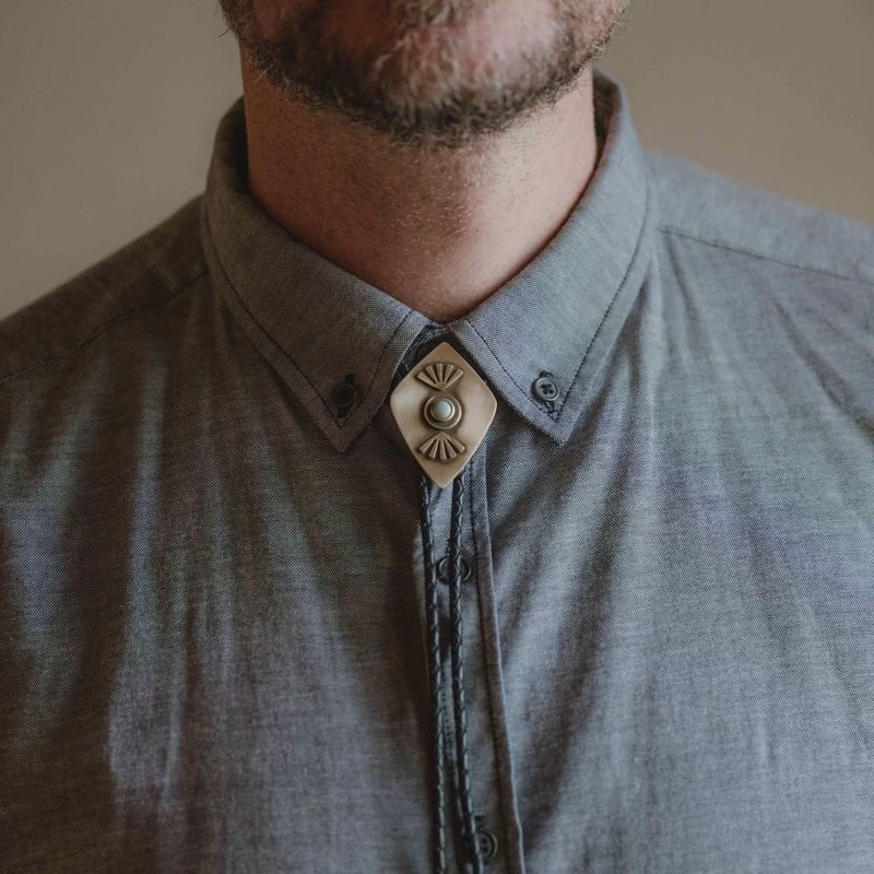 Rimini Bolo Tie - Black - Commonform