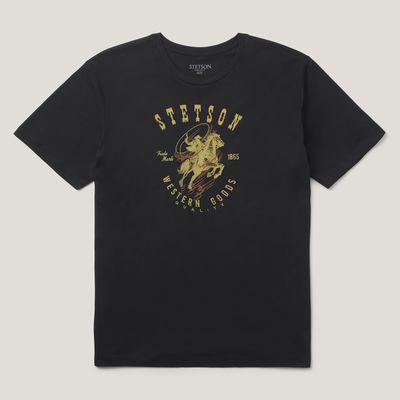 Stetson Cowboy Roping Rider T-Shirt - Men&#39;s - Stetson