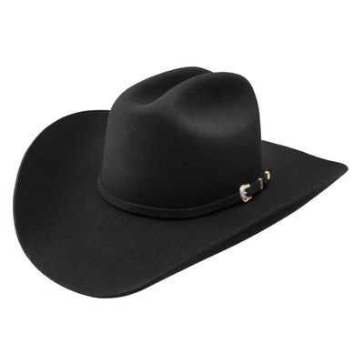 3X Oak Ridge Wool Felt Hat - Black - Stetson