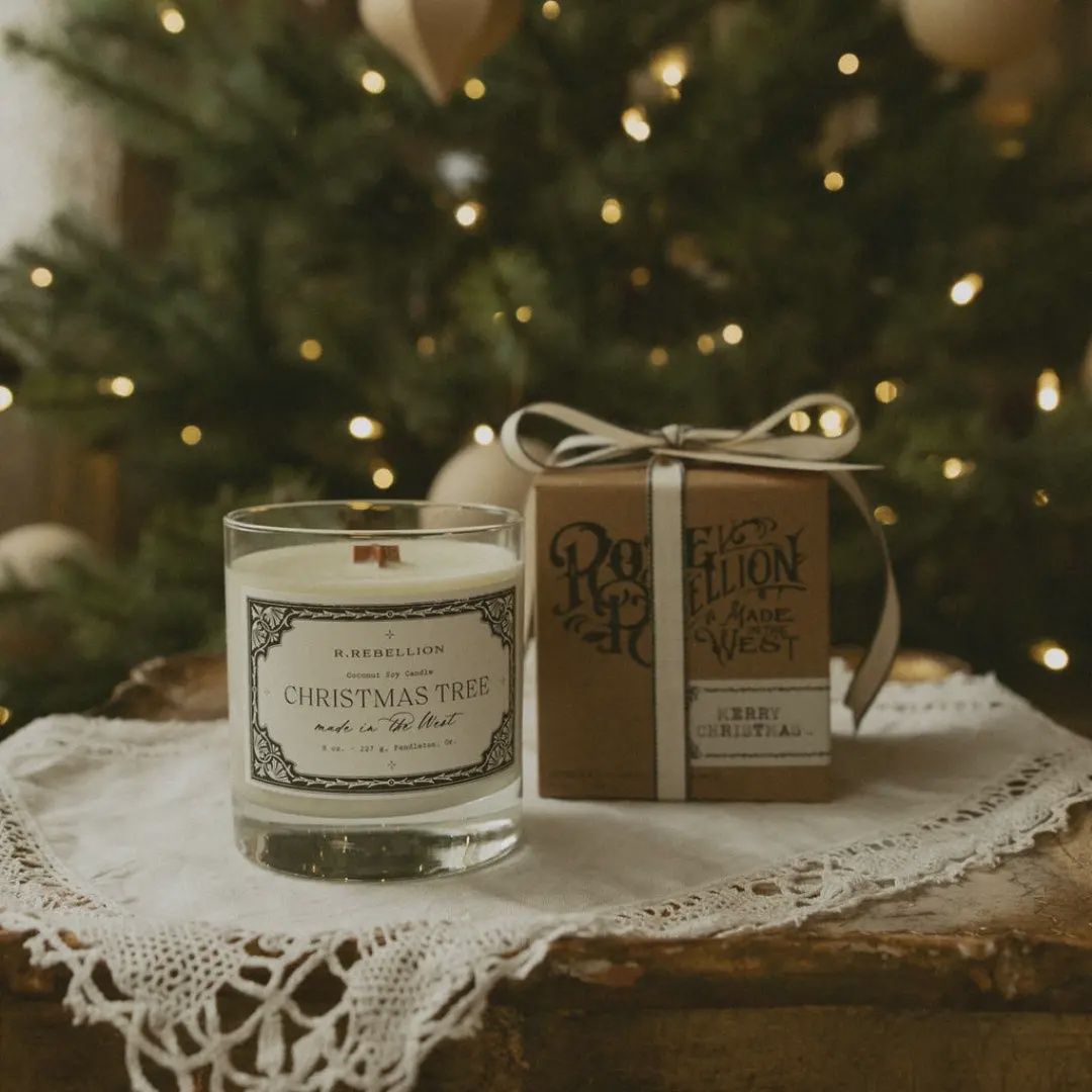 Christmas Tree Candle - 8 Oz. - R. Rebellion