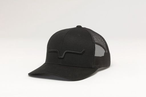Weekly Trucker - Black - Kimes Ranch, Colour: BLACK/BLACK