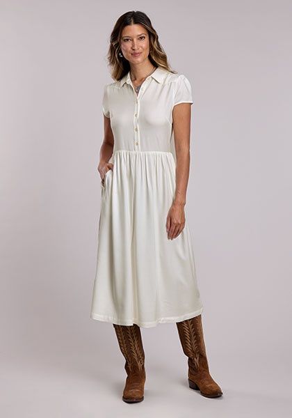 Short Sleeve Dress/Stetson Basic Solids - Women&#39;s - Stetson
