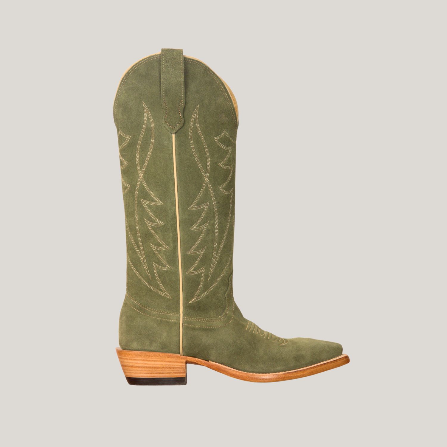 Fenoglio Women's Olive Suede Boot