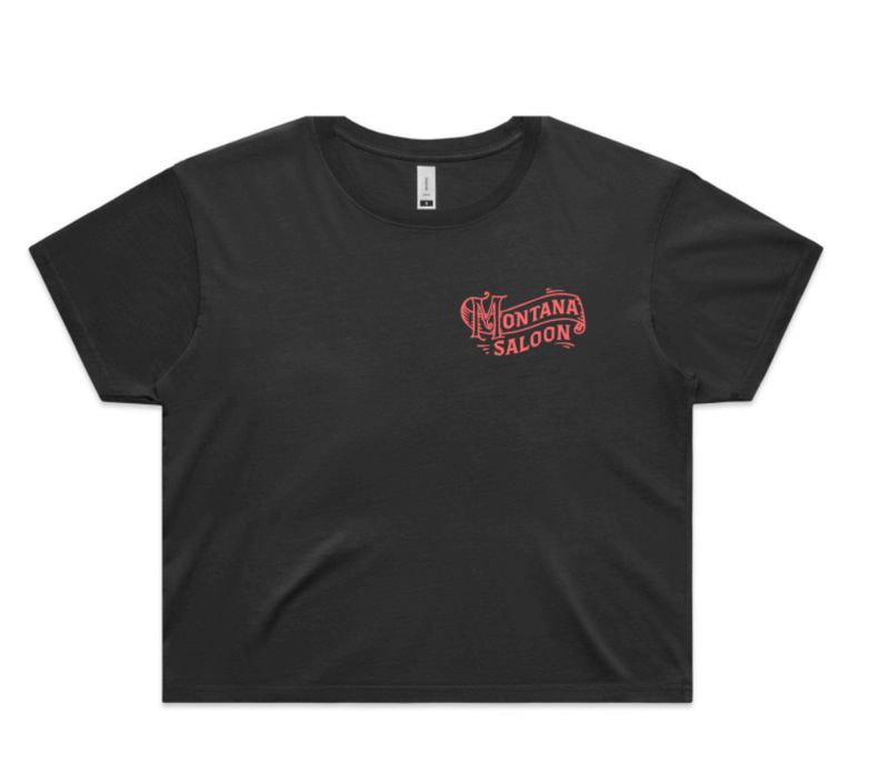 Saloon Crop Tee - Women's - Arden Collective