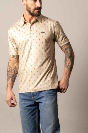 Bartram S/S Shirt - Natural - Men's - Kimes Ranch, Size: M