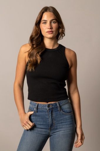 Reagan Sleeveless Shirt - Black - Women's - Kimes Ranch, Size: S