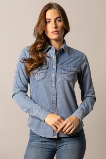 Flinn L/S Shirt - Women's - Kimes Ranch