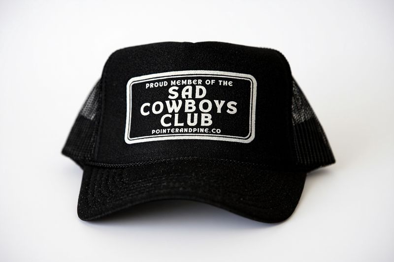 Sad Cowboy's Club Trucker Hat