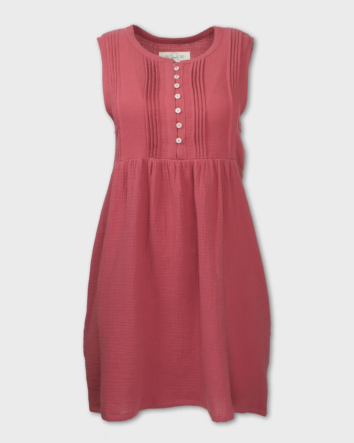 Gauze Dress Red - Women's - Purnell