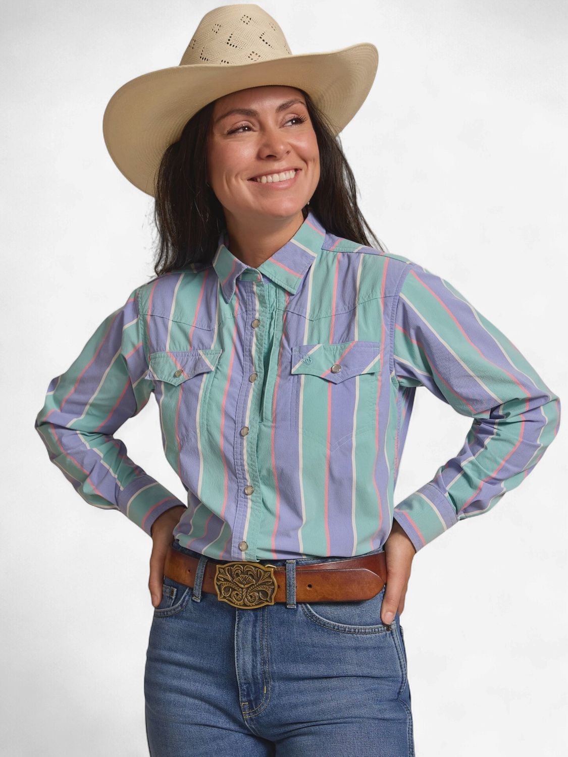 Rangetek Western Guide Snap Shirt - Marathon