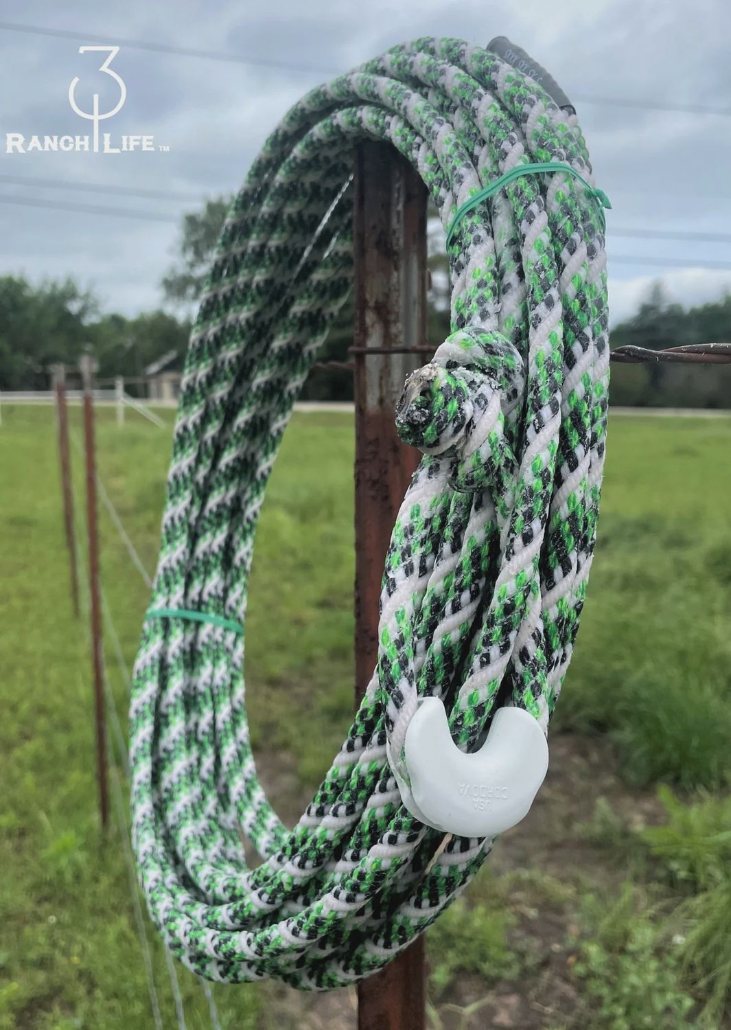5/16 Waxed Cotton Ranch Rope - 60'