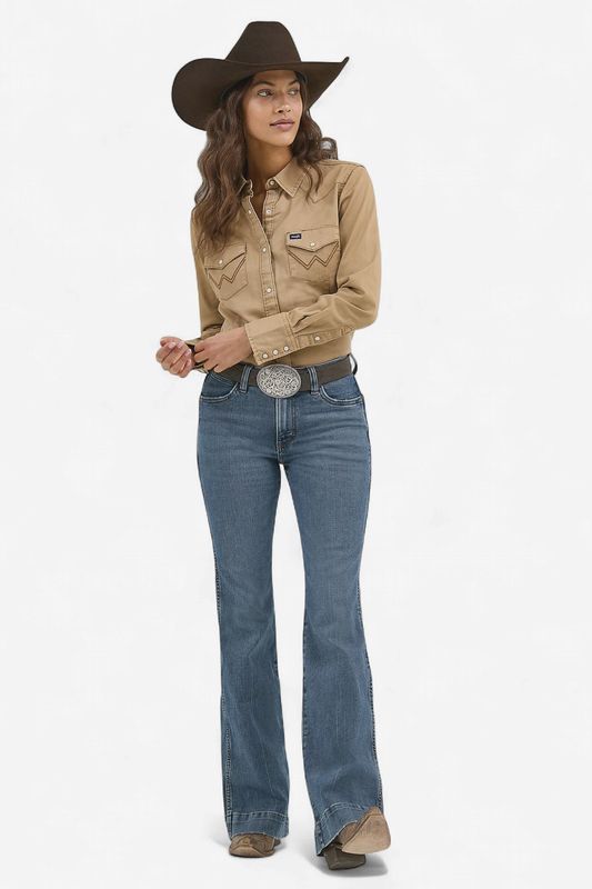 Women's Wrangler® Retro® Premium Trouser Jean - High Rise