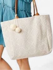 Treasure Tote - Cloud Texture -