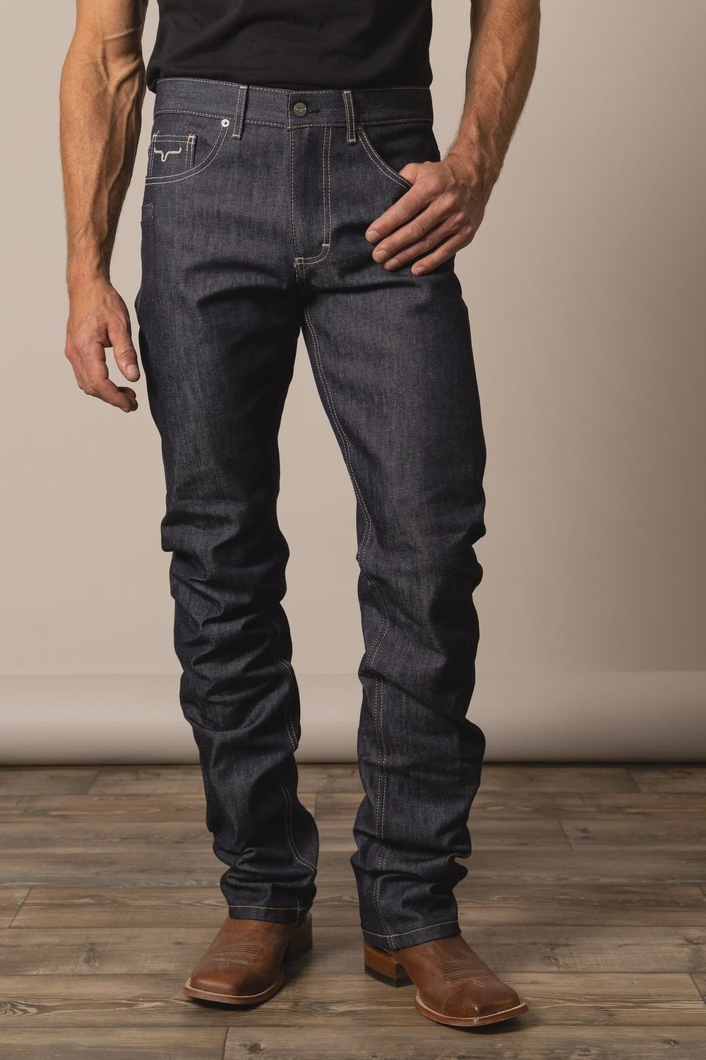 Raw James Blue Jeans - Men's - Kimes Ranch