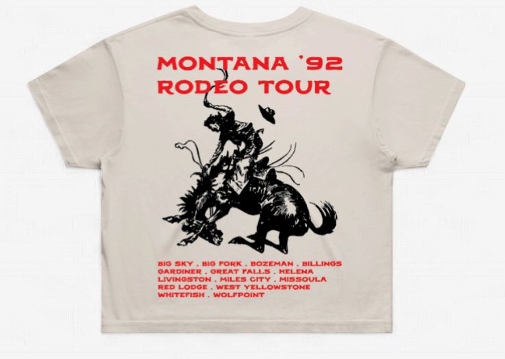 '92 Tour Crop Tee - Women's - Arden Collective '92 Tour Crop Tee - Women's - Arden Collective