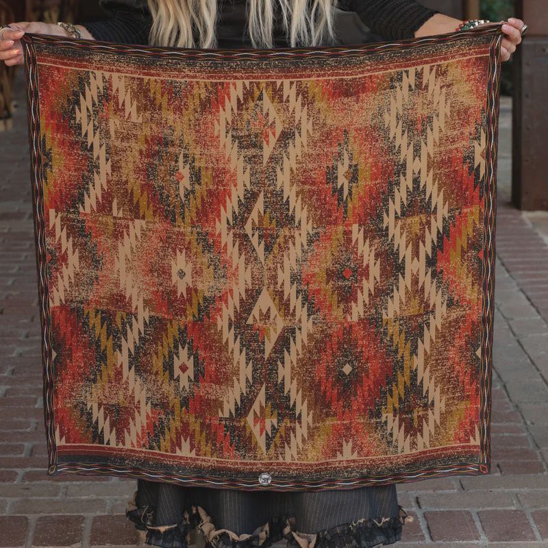 Fringe Scarves Just Praying, Size: Long Tall 35" X 35"