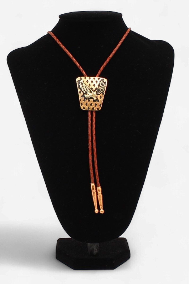 Flying Eagle Bolo Tie - Crumrine