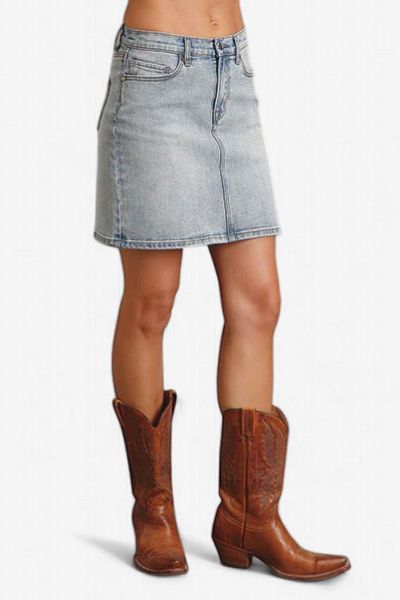 Stetson Stretch Denim Skirt - Women's - Stetson