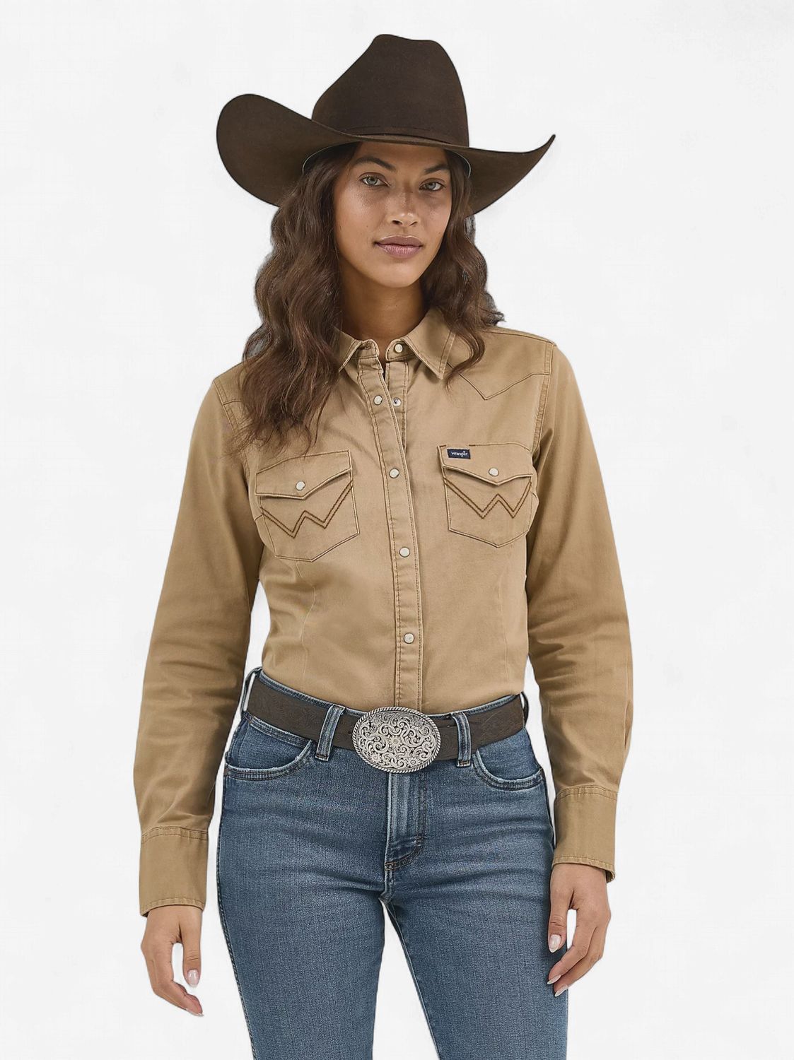 Buckskin Pearl Snap Shirt - Wrangler