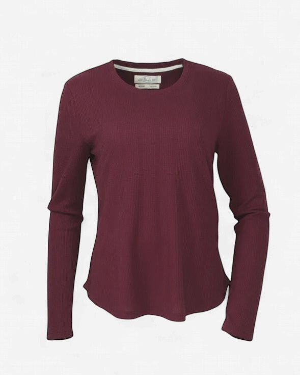 Waffle Knit Crew - Women's - Purnell