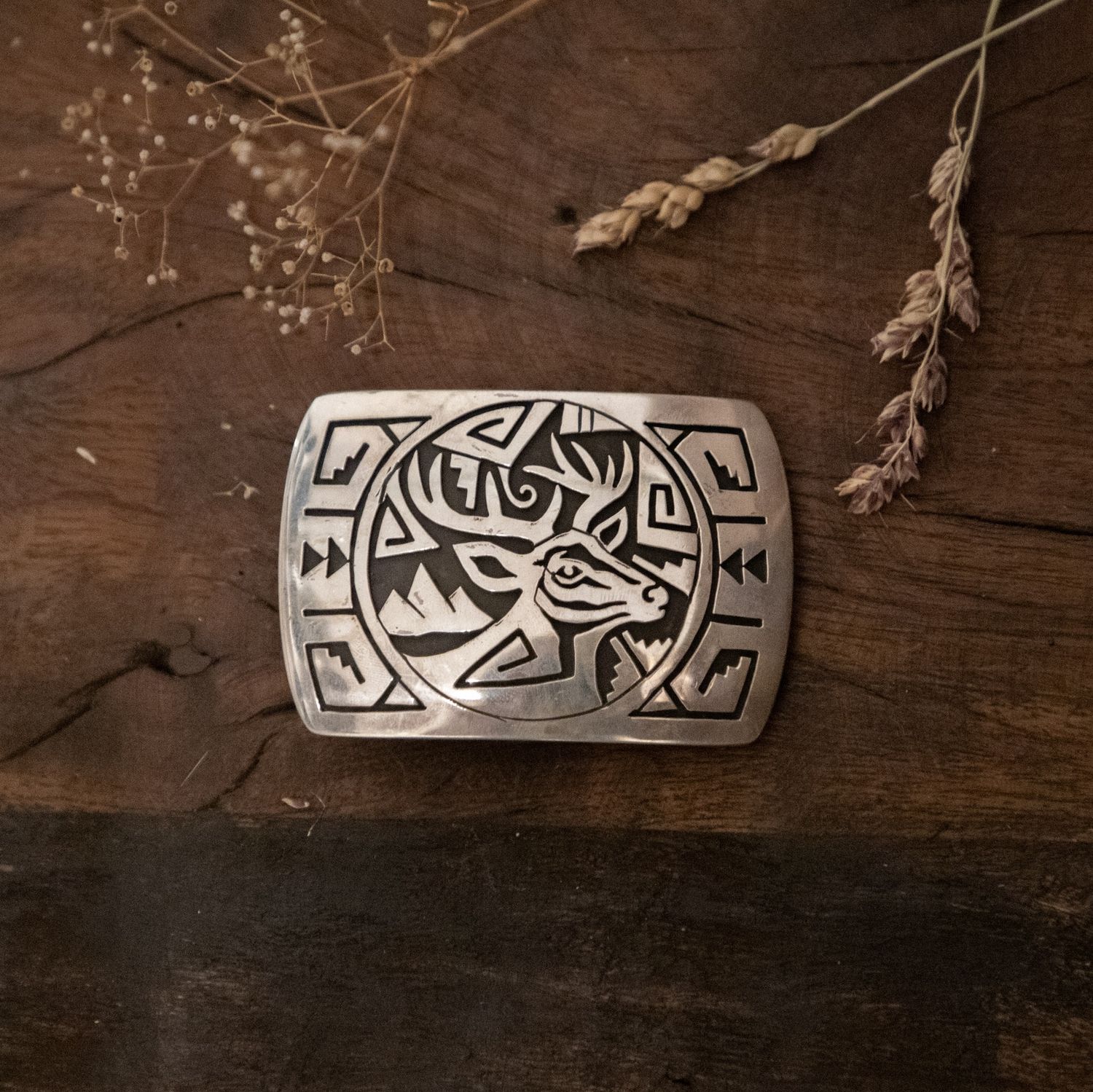Sonny Gene Navajo Handmade Buckle