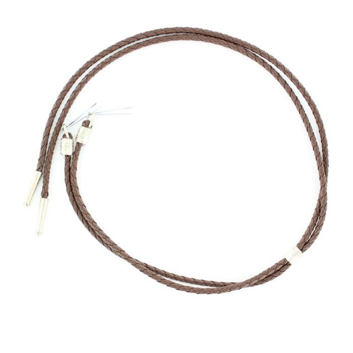 Braided Vinyl Stampede Strings - M&amp;F Western, STYLE: Brown