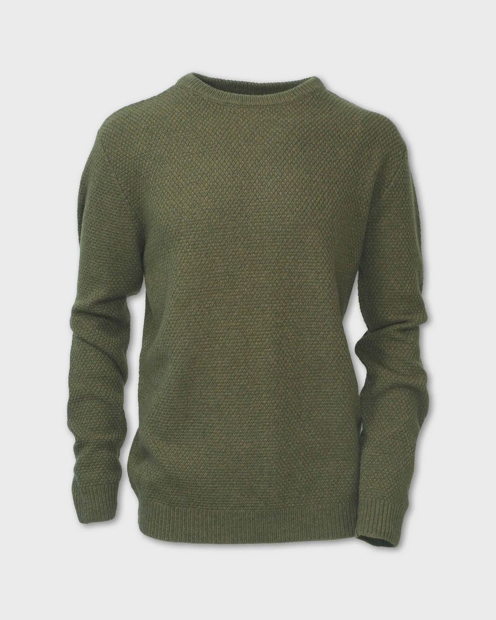 Dobby Wool Blend Sweater - Men's - Purnell